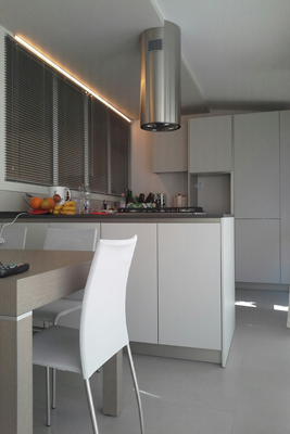 led alta resa profilo angolare luce casa