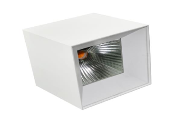 Faretto led quadrato da superficie